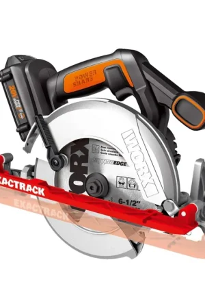 Trending Worx WX530L Cordless 20V Power Share 6.5" ExacTrack Circular Saw