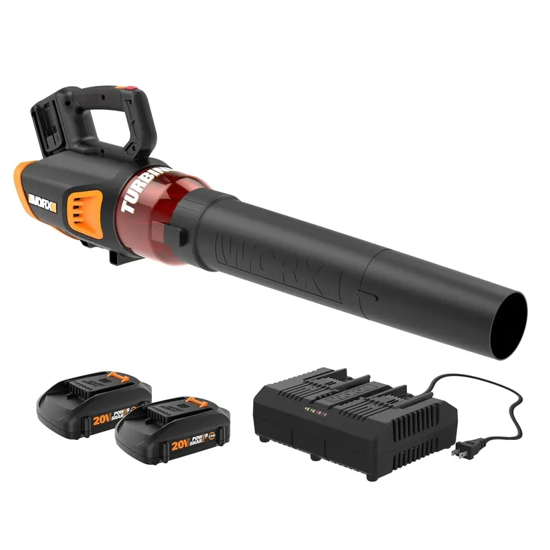 Worx WG584 Cordless 40V Power Share 470 CFM Turbine Leaf Blower Save Now