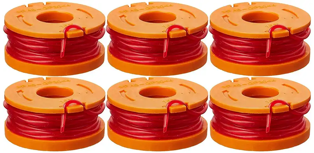 Worx WA0010 6-Pack Trimmer Spool Line, 10-Foot Discount