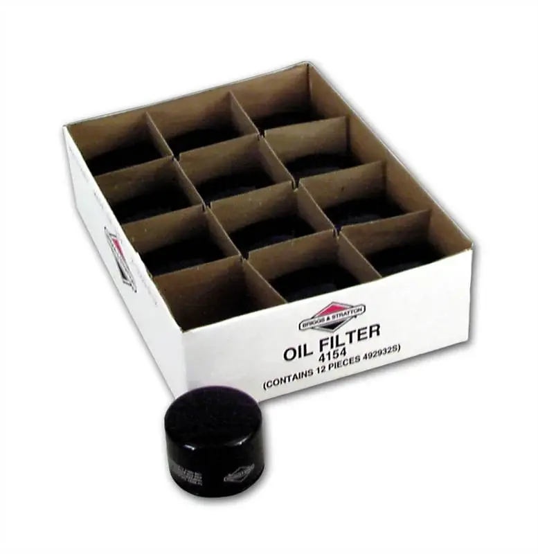 Get Yours Briggs & Stratton 4154 12-Pack Of Oil Filter 492932S