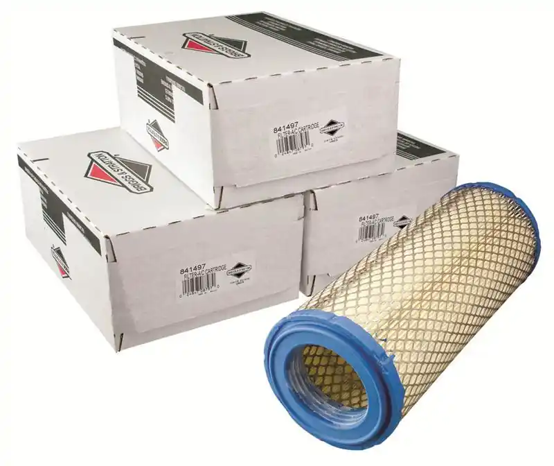 Certified Briggs & Stratton 4235 4-Pack Of 841497 Round Air Filter Cartridge
