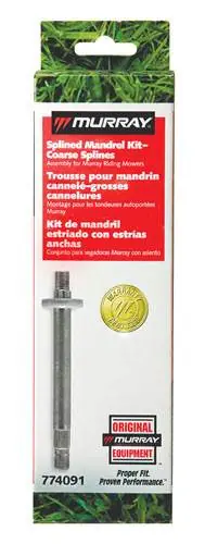 Murray 774091MA Splined Jackshaft Kit(Splined; 7.03") Cheap