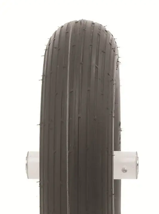 Seasonal Sale Oregon 58-013 Premium Wheelbarrow Tire, Rib Thread, 4-Ply, 480/400-8