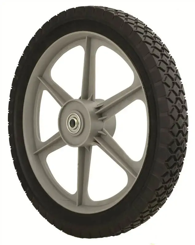 Oregon 72-024 Semi-pneumatic Wheel 14X175 Diamond Tread Affordable