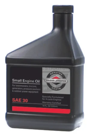 While Supplies Last Briggs & Stratton 100005 18oz Bottle 30W Weight Oil
