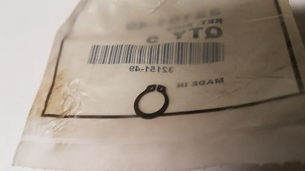 Toro Retaining External Ring 32151-49 Genuine Original OEM Order Now
