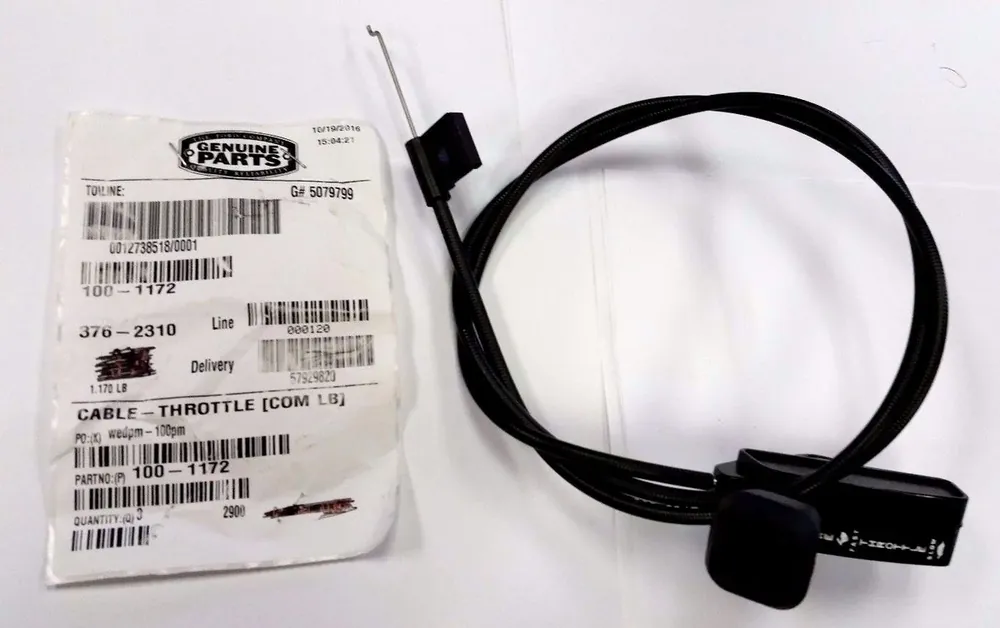 Toro Throttle Cable 100-1172 Genuine Original OEM Limited Offer