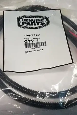 Toro Wire Harness 104-7920 Genuine Original OEM Authentic