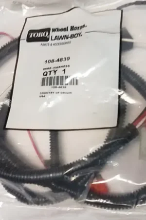 Toro Wire Harness 108-4839 Genuine Original OEM Top Rated