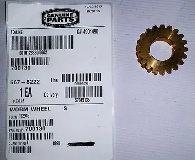 Toro Worm Wheel S 700130 Genuine Original OEM Bargain